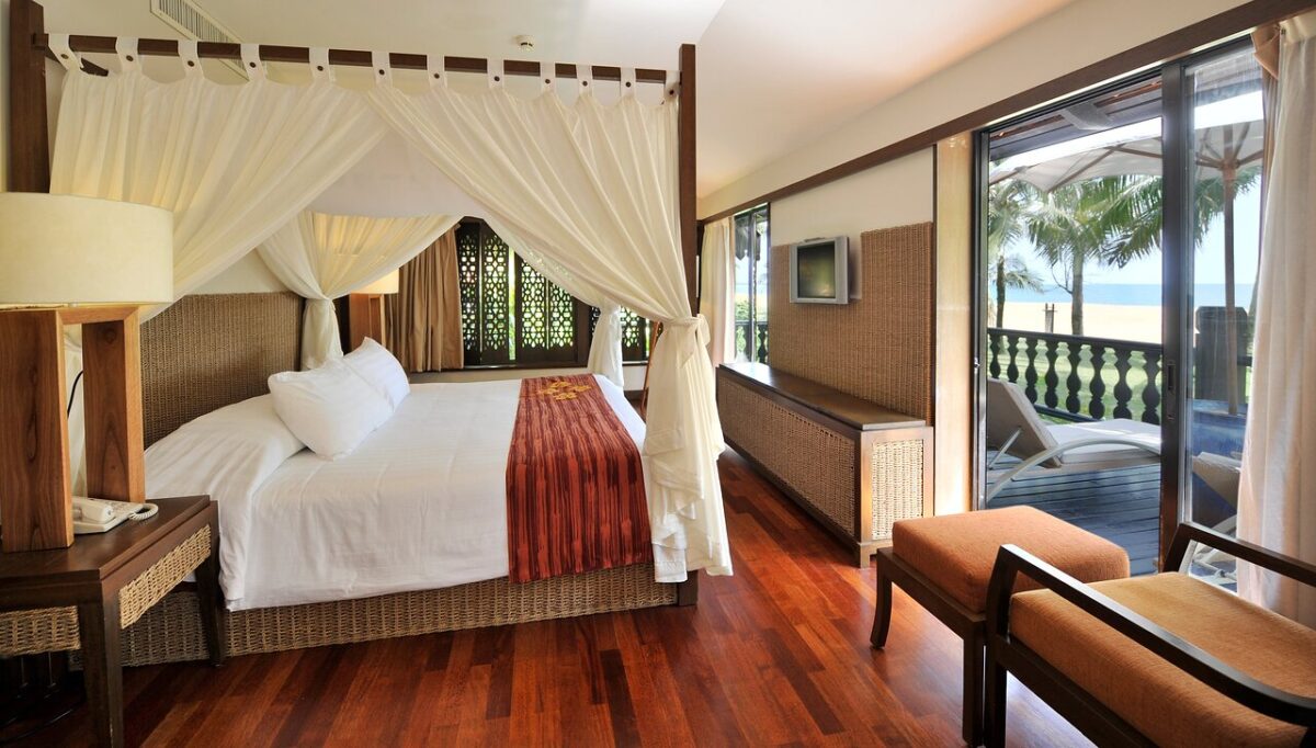 The guest room at Club Med Cherating.