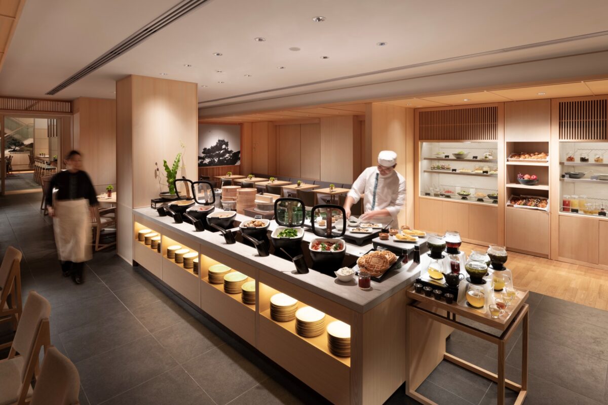 OPEN Restaurant's buffet in DoubleTree by Hilton Kyoto Higashiyama.