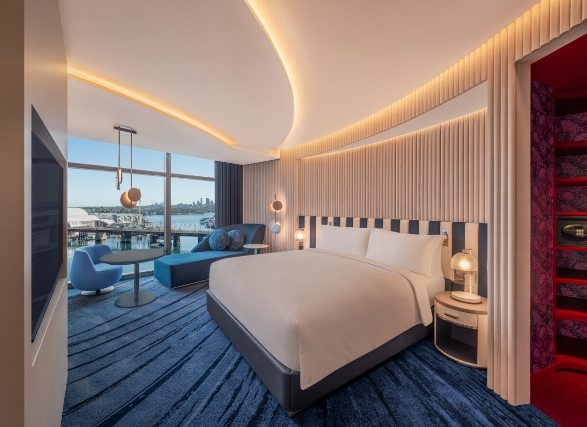 Spectacular King Room, W Sydney. (Image Credit Marriott International)