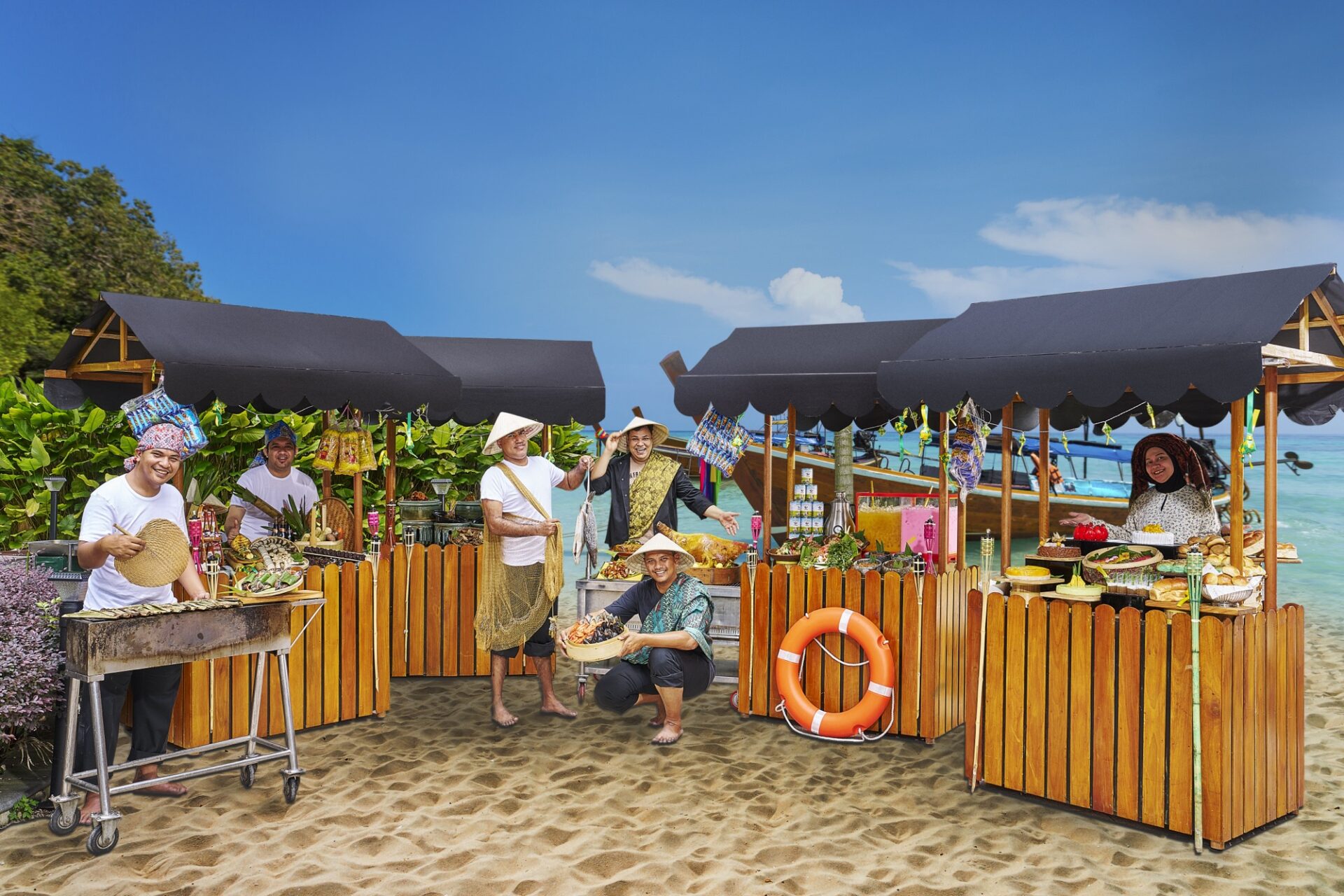 Savour tradition and flavour at The Westin Kuala Lumpur’s Kampung Nelayanku Buffet.
