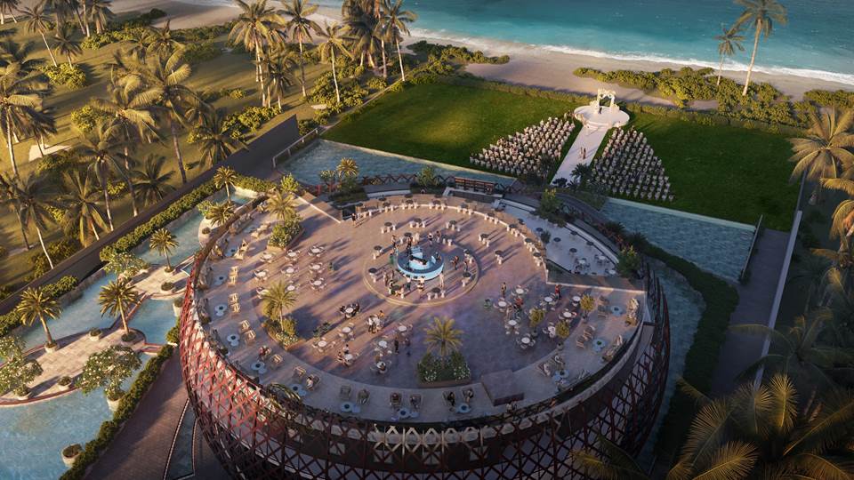 Vietnam has welcomed a striking multipurpose convention centre with a design inspired by the country’s ubiquitous coracle boat.