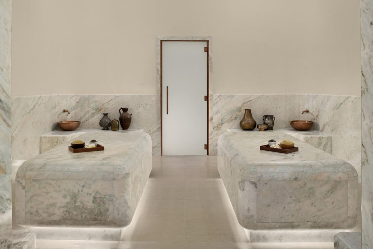 Hammam room in Neyrah Spa