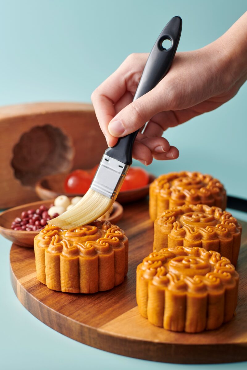 The baked skin mooncake selection at Sofitel Kuala Lumpur Damansara.