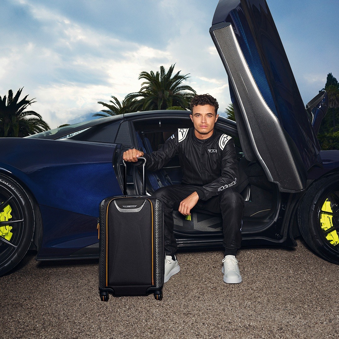 McLaren Aero International Expandable 4 Wheeled Carry On by TUMI.