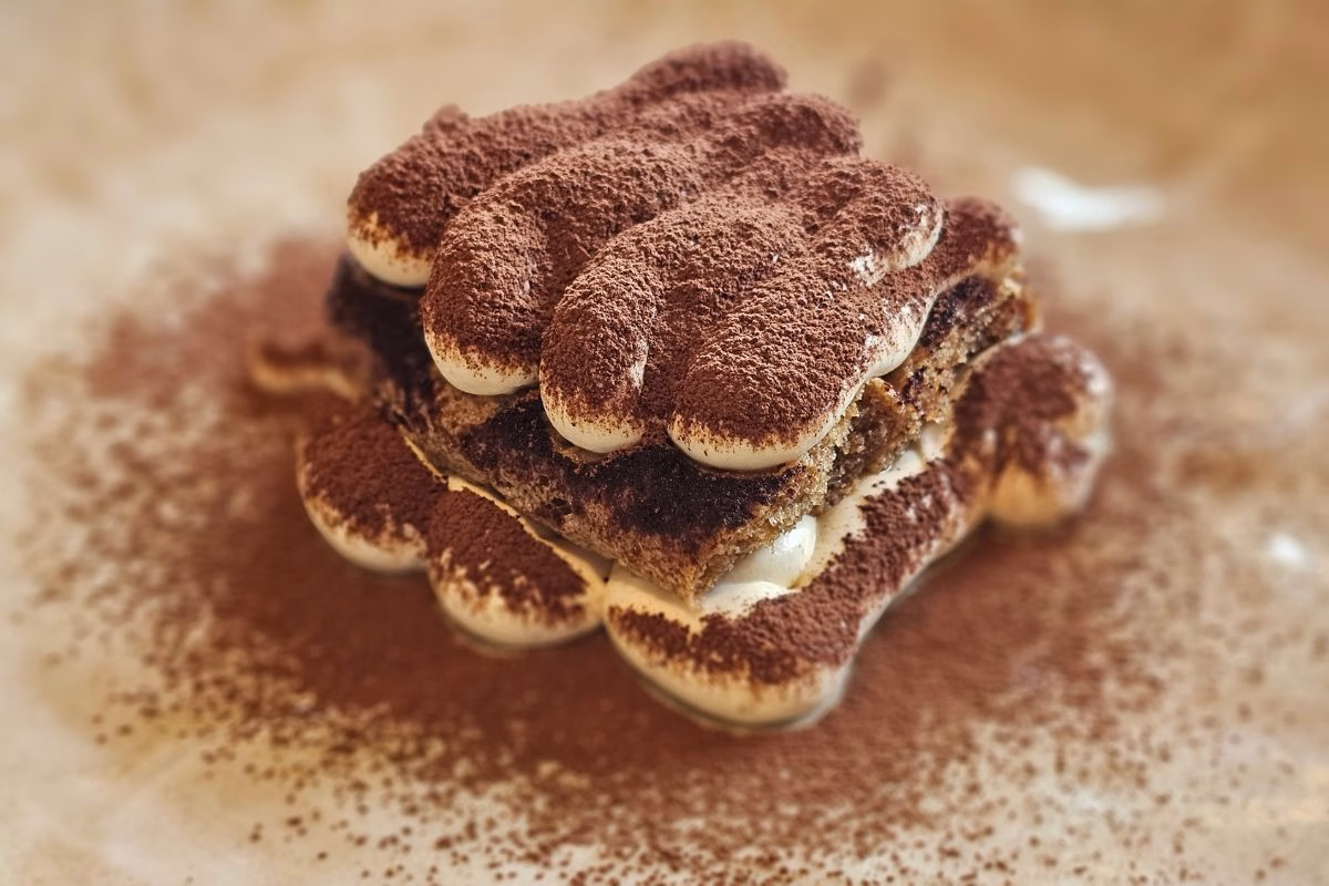 Tiramisu at Oceano Modern Grill