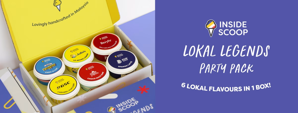 Inside Scoop Celebrates 68th Merdeka with Six "Lokal Legends"