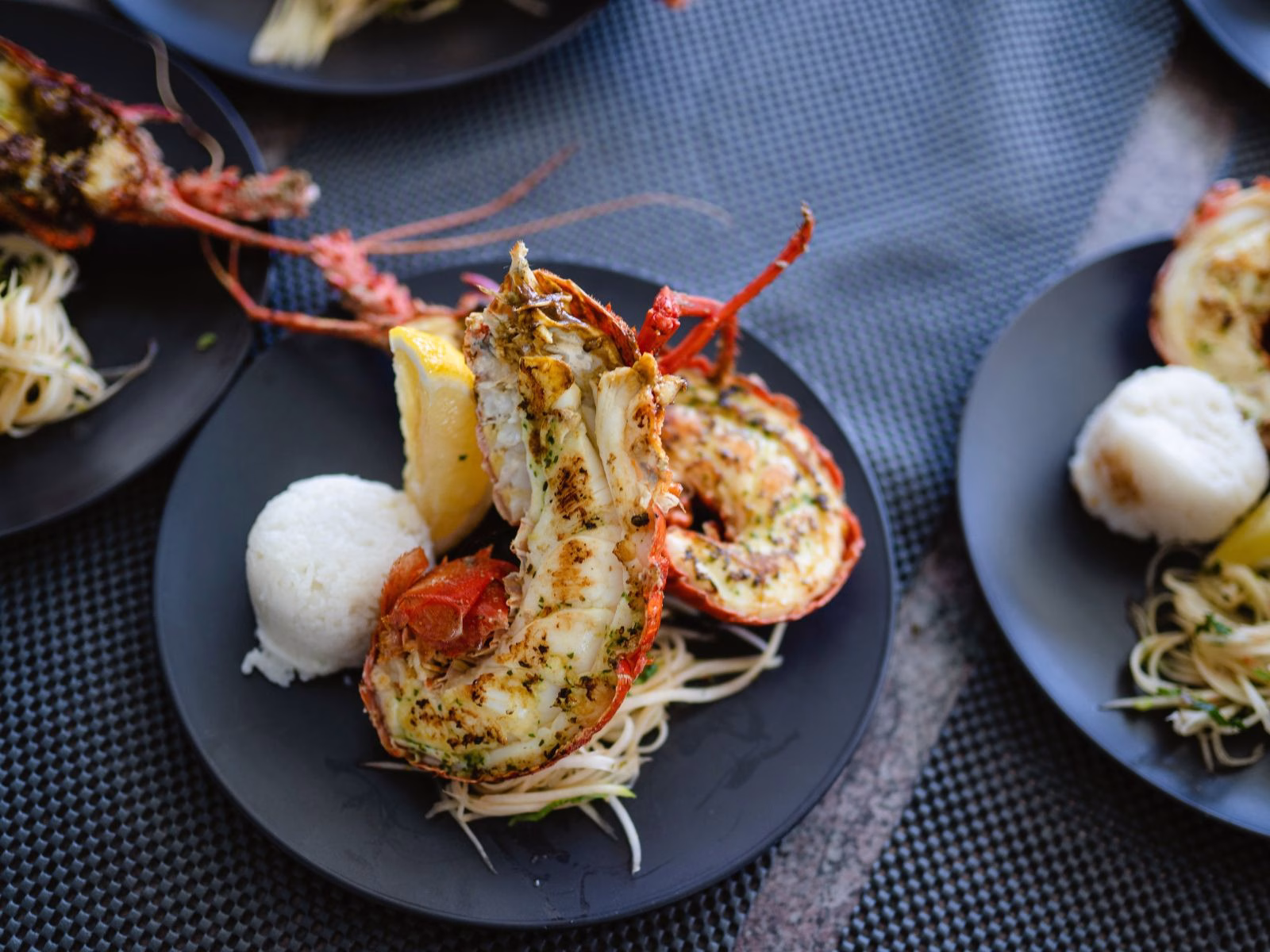 Lobsters being caught and served on Rottnest Cruises, Rottnest Island