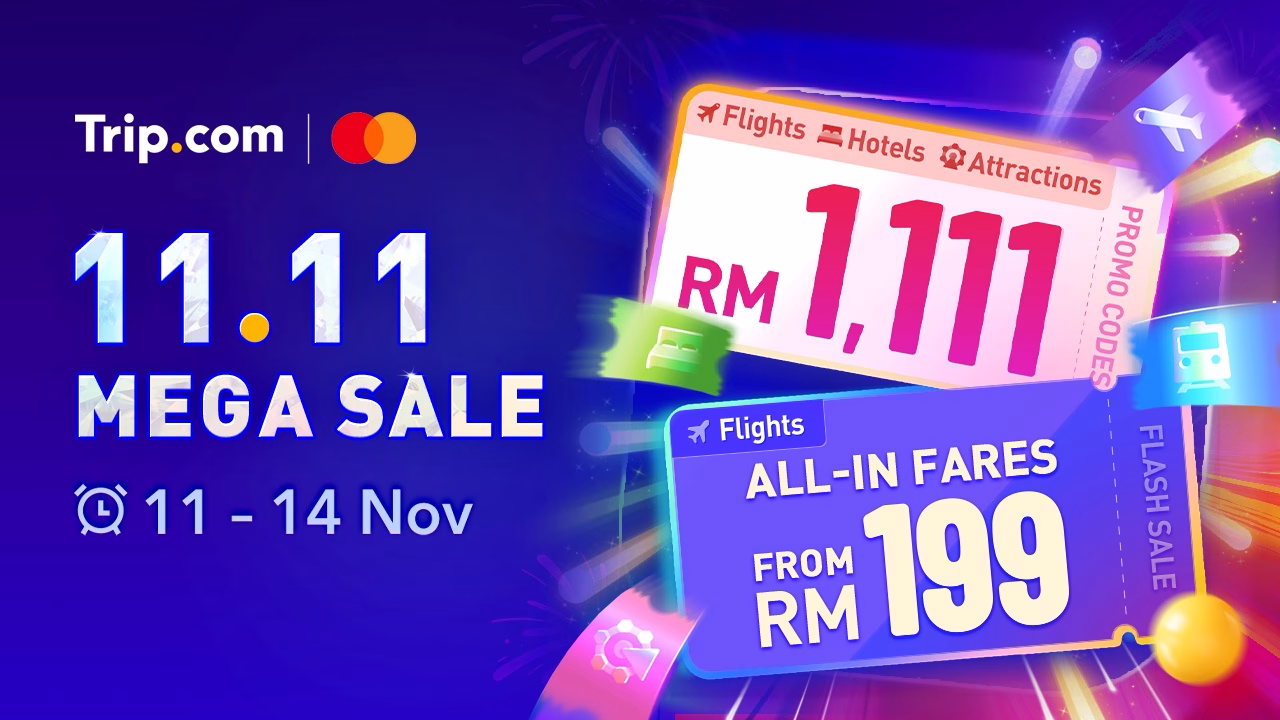Trip.com’s 11.11 Mega Sale