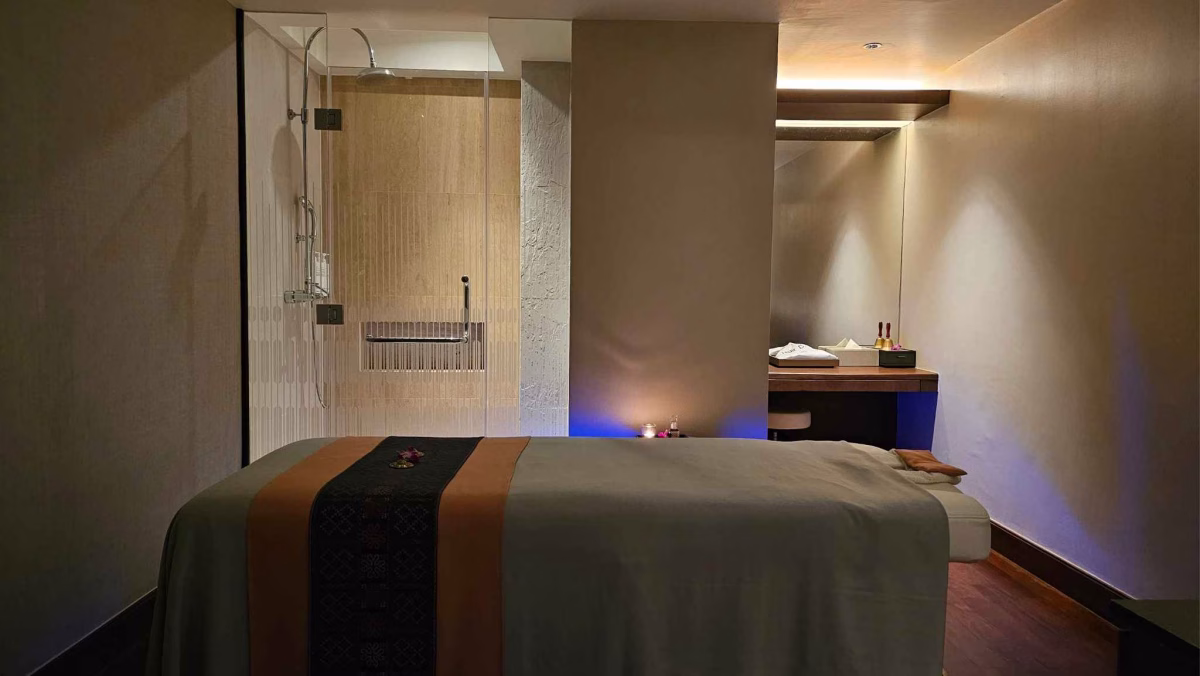 One of the treatment rooms inside Quan Spa at Chiang Mai Marriott Hotel. Photo by Juhan bin Kamaruddin.