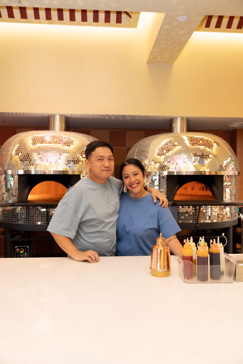 Mark Lee and Aina Ghani