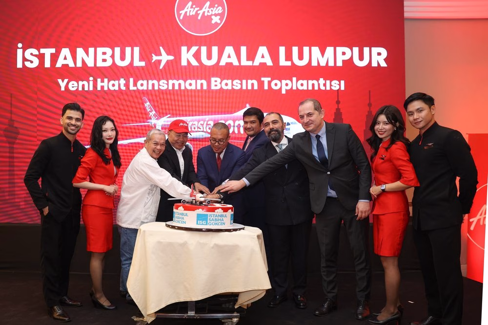 AirAsia X launches its inaugural direct flight from Kuala Lumpur to Istanbul, marking its entry into Türkiye and expanding its long-haul network.