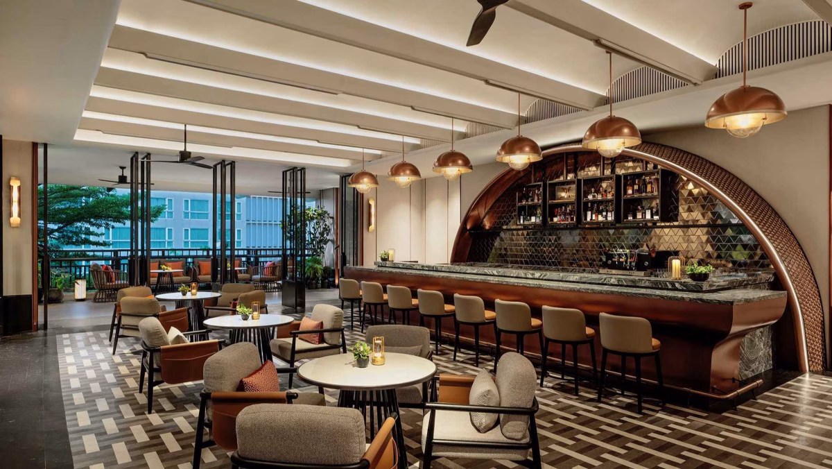 The Wang Bar inside the Plaii Building. Photo by Chiang Mai Marriott Hotel.