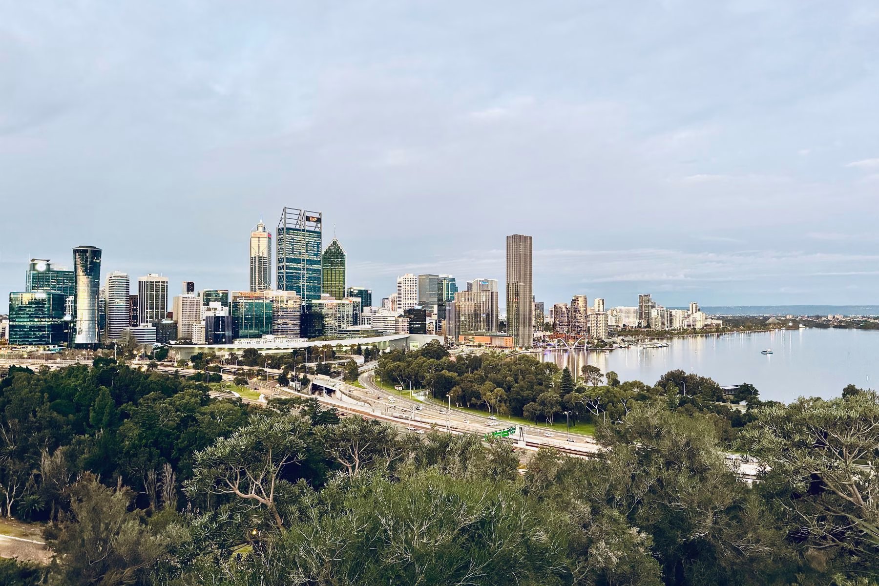 A view from Kings Park and Botanic Garden.