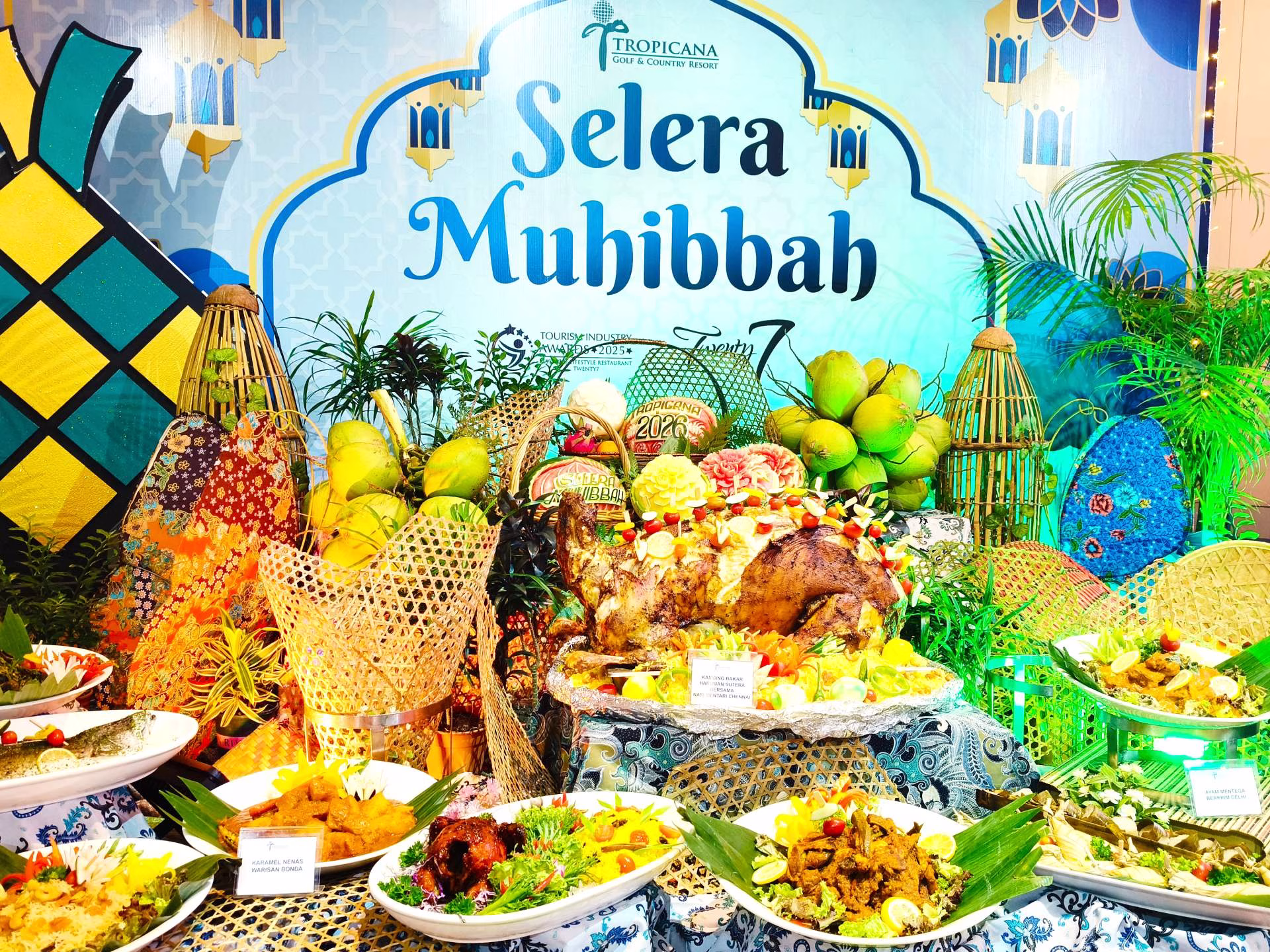 Tropicana is Home to One of the Largest Festive Buffets Offering over 200 Dishes & 10 Live Cooking Stations