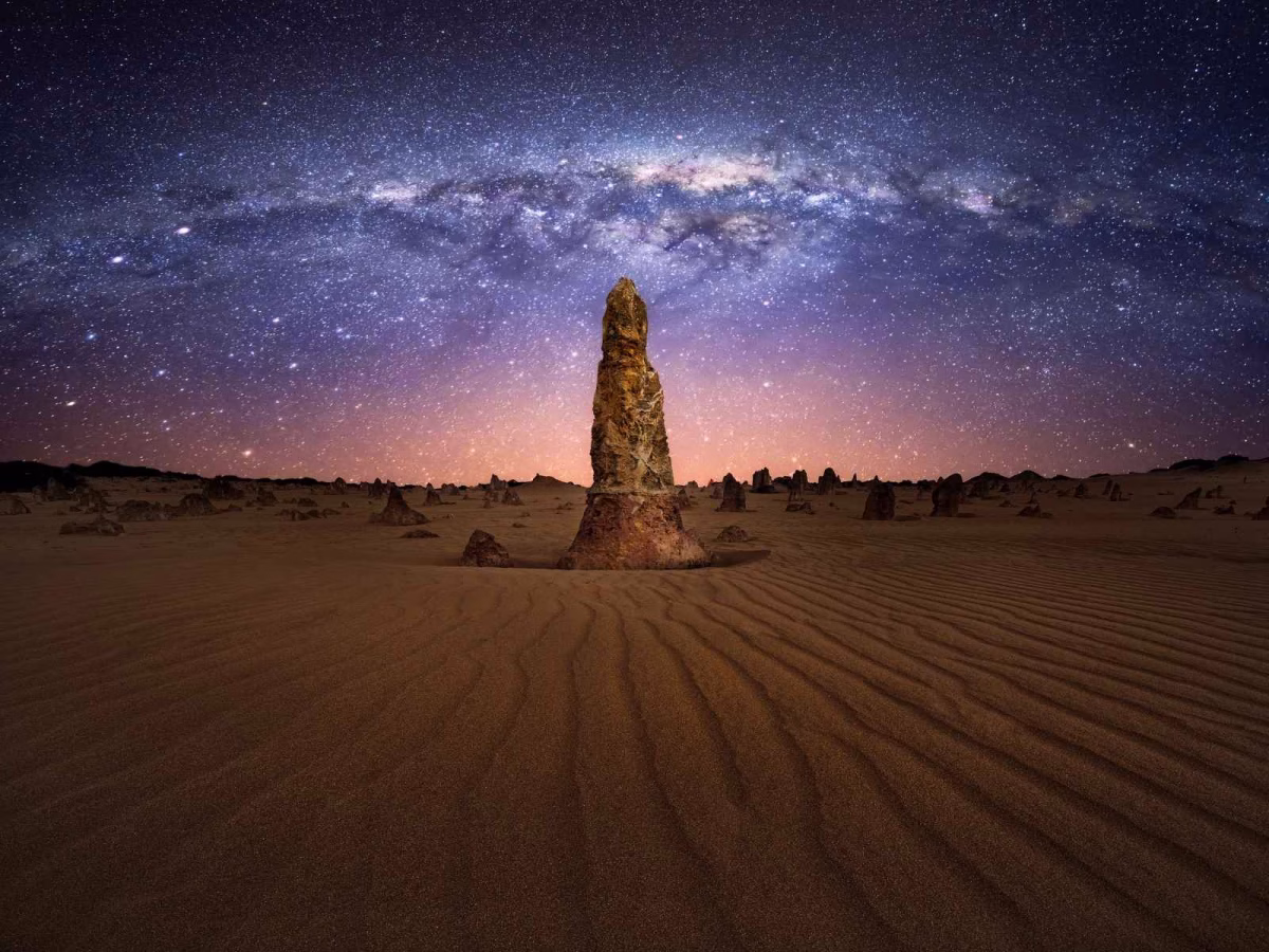 The Pinnacles, Nambung National Park.                         