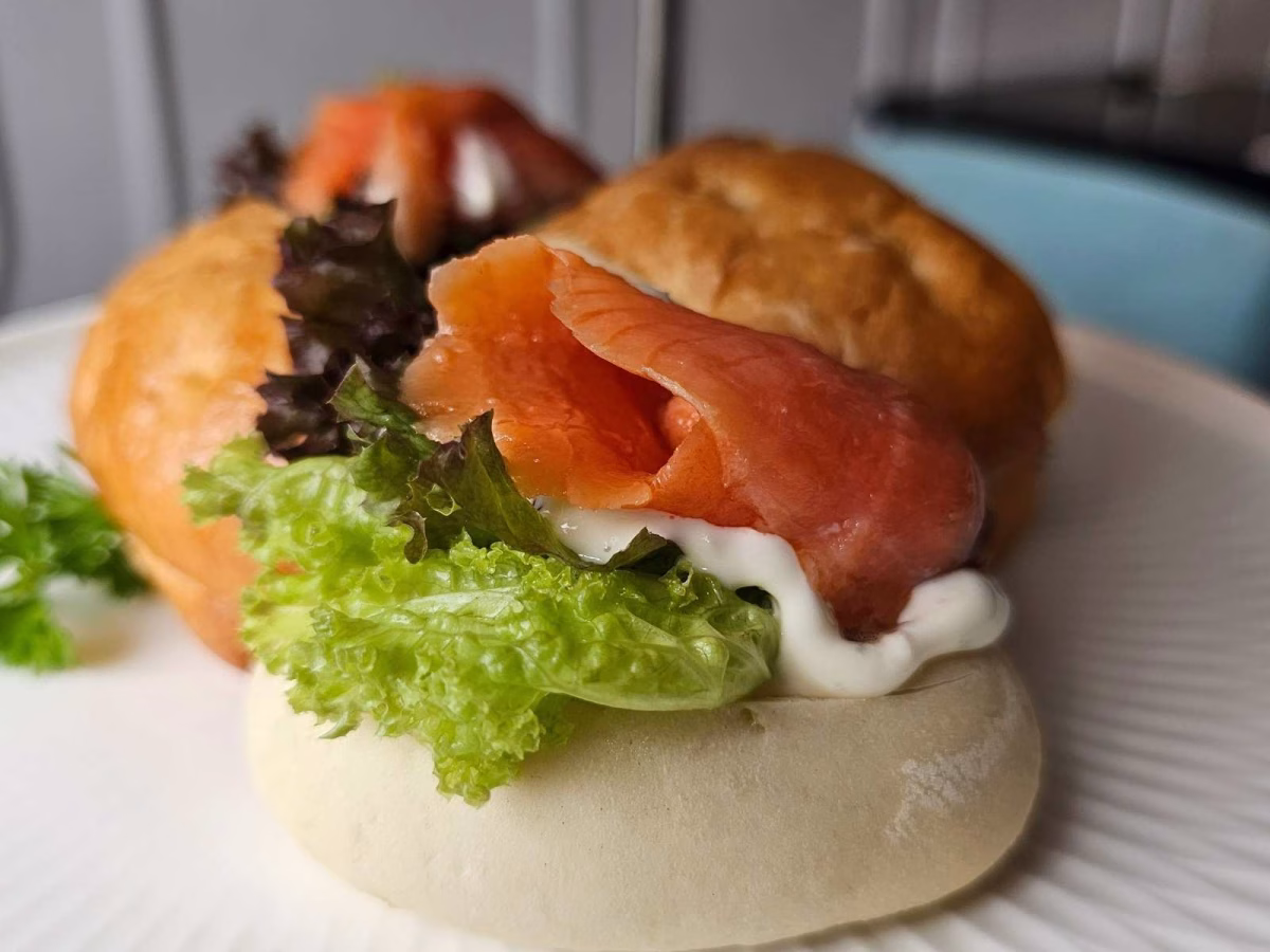 Salmon finger sandwich. Photo by Juhana Kamaruddin,