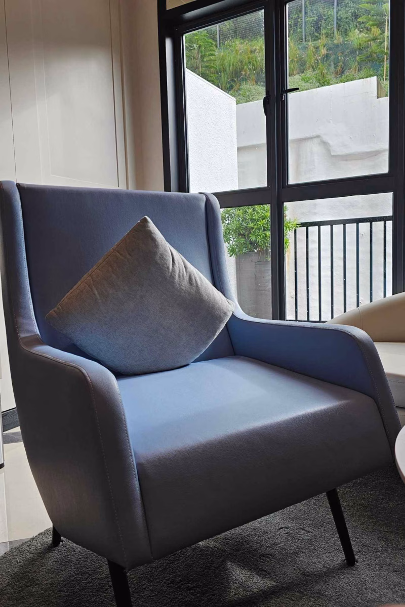 Modern chair at the waiting area. Photo by Juhan Kamaruddin.