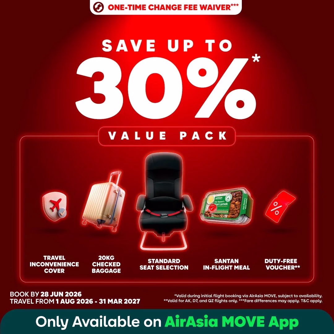 AirAsia promotion, AirAsia low fares, AirAsia MOVE
