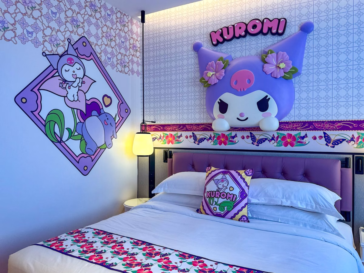Kuromi- themed room