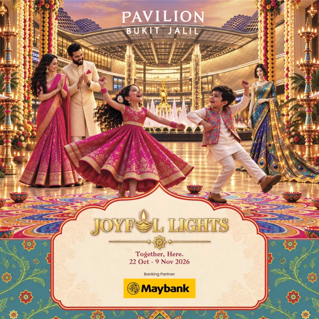 Pavilion Bukit Jalil Glows With Heritage And Artistry For ‘Joyful Lights – Together, Here’ 2026