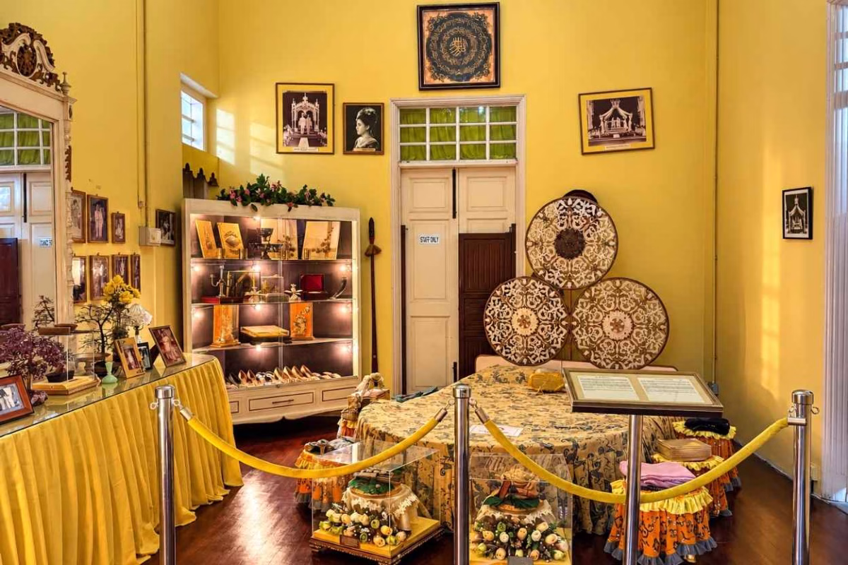 A glimpse inside the room of YAM Tg. Salwani, featuring personal belongings and royal memorabilia. Photo by Tunku Ilyana.